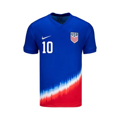 Youth Nike USMNT 2024 American Icon Away Pulisic 10 Stadium Jersey